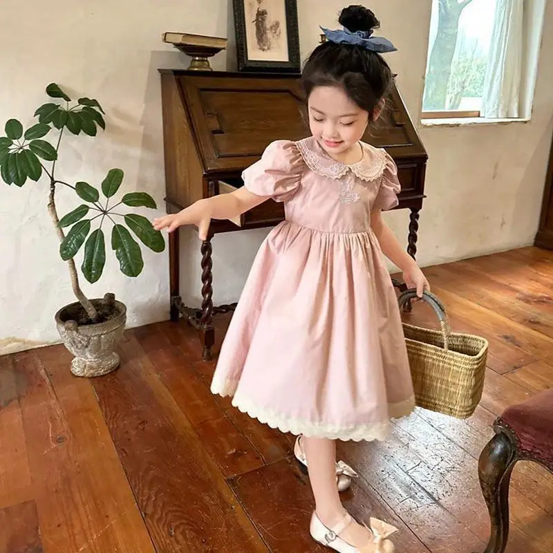 Girl Sweet Dress 2025 Spring Summer New Puff Sleeve Princess Dress Baby French Palace Style Long Dress
Girl Sweet Dress 2025 Spring Summer New Puff Sleeve Princess Dress Baby French Palace Style Long Dress