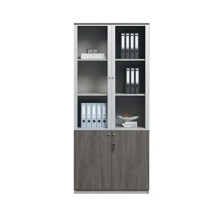 Office shelves document cupboards file book custom glass aluminum alloy door frame modern wooden storage filing cabinet
Office shelves document cupboards file book custom glass aluminum alloy door frame modern wooden storage filing cabinet