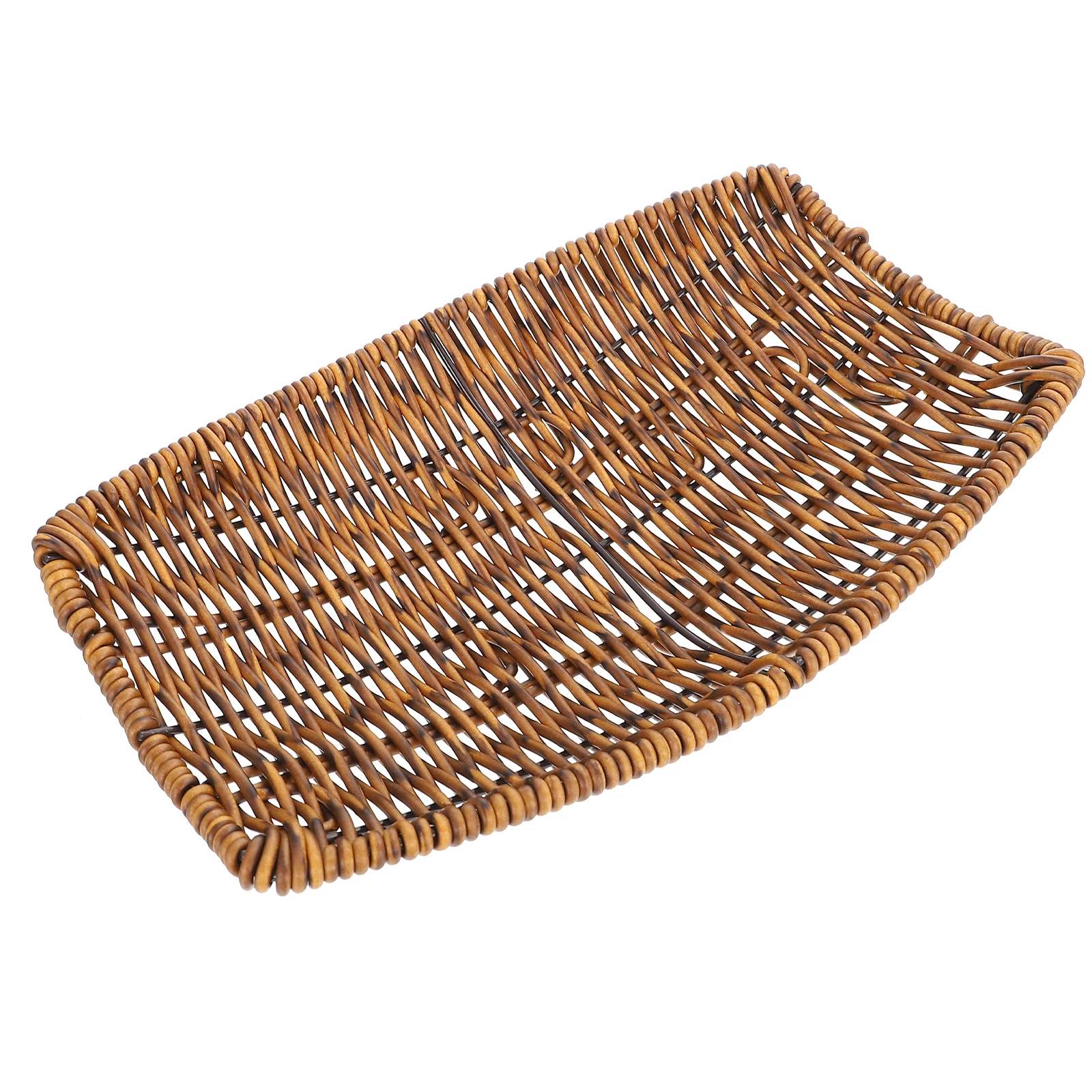 Imitation Rattan Fruit Basket Large Volume Woven Storage Plastic Iron Lightweight Home Supermarket Tiered Basket
Imitation Rattan Fruit Basket Large Volume Woven Storage Plastic Iron Lightweight Home Supermarket Tiered Basket
