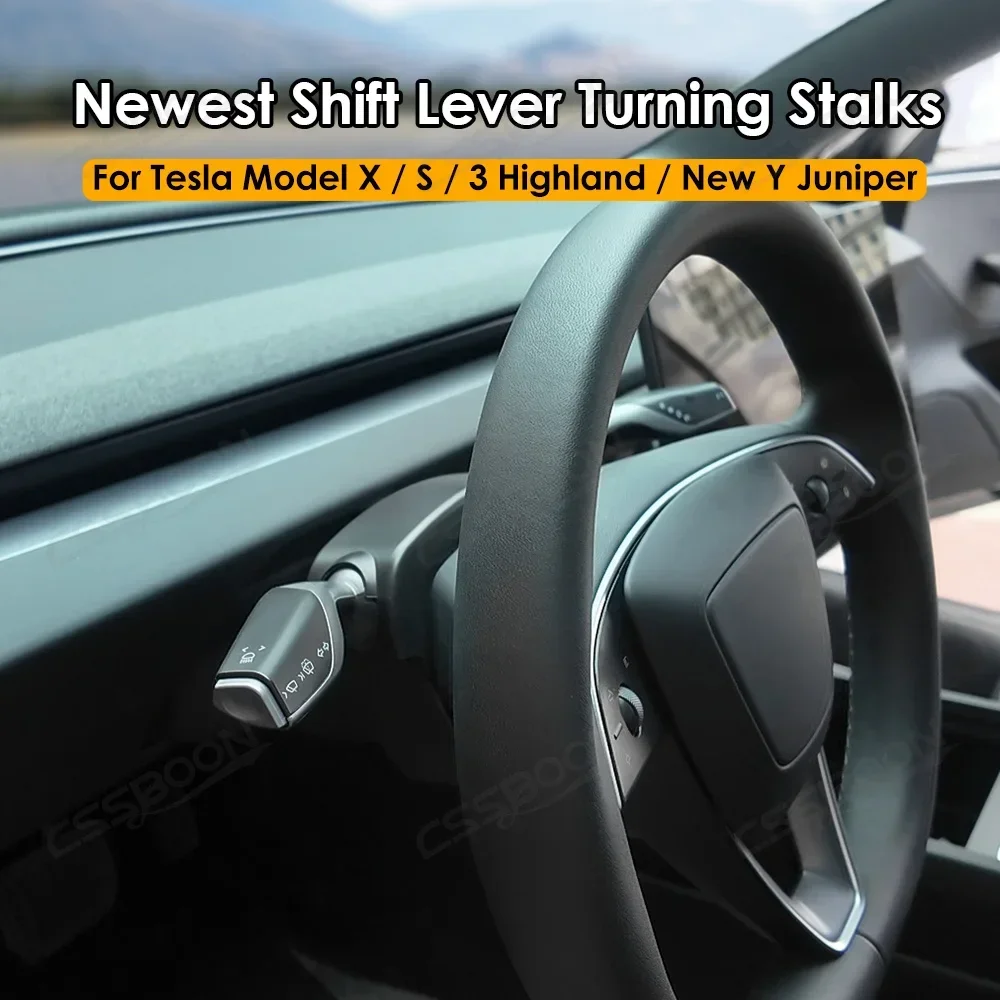 For Tesla Model 3 Highland Gear Shift Turn Stalks Gear Shifter Lever Signal Wiper Handle Shift Lever Car Accessories
For Tesla Model 3 Highland Gear Shift Turn Stalks Gear Shifter Lever Signal Wiper Handle Shift Lever Car Accessories