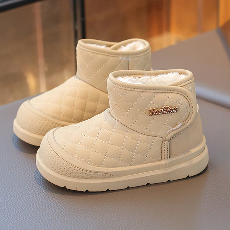 Winter Plush Boots For Children 2025 Thick Warm Boy's Girl's Snow Boots Anti-slippery Kid's Warm Boots Winter Cotton Shoes
Winter Plush Boots For Children 2025 Thick Warm Boy's Girl's Snow Boots Anti-slippery Kid's Warm Boots Winter Cotton Shoes