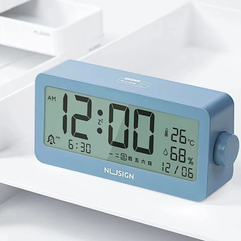 Youpin LED Digital Alarm Clock Voice Control Temperature Humidity Display Desktop Clocks Electronic Alarm Clock Home Decoration
Youpin LED Digital Alarm Clock Voice Control Temperature Humidity Display Desktop Clocks Electronic Alarm Clock Home Decoration