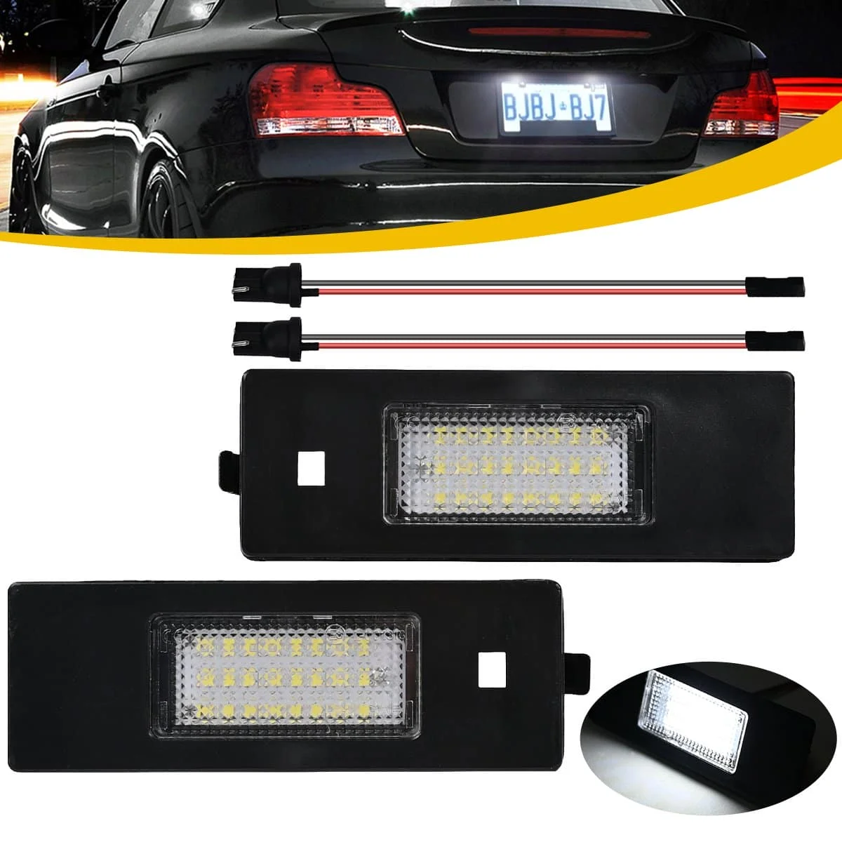 LED License Number Plate Lamp Car Light For BMW 1 6 Z Series E81 E87 E63 E64 F12 E85 E86 E89 Z4 Mini Cooper Countryman Clubman
LED License Number Plate Lamp Car Light For BMW 1 6 Z Series E81 E87 E63 E64 F12 E85 E86 E89 Z4 Mini Cooper Countryman Clubman