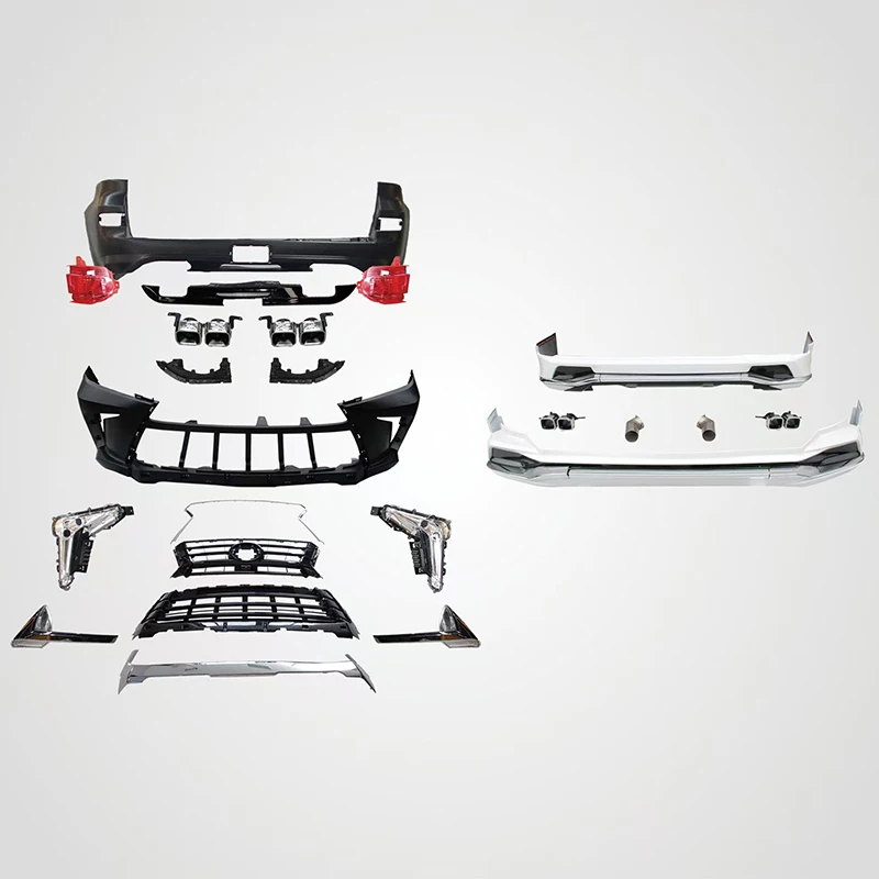 BR LC200 Upgrade to 570 Body Kit Front Rear Bumpers Exterior Upgrade Conversion Accessories for Land Cruiser LC200
BR LC200 Upgrade to 570 Body Kit Front Rear Bumpers Exterior Upgrade Conversion Accessories for Land Cruiser LC200