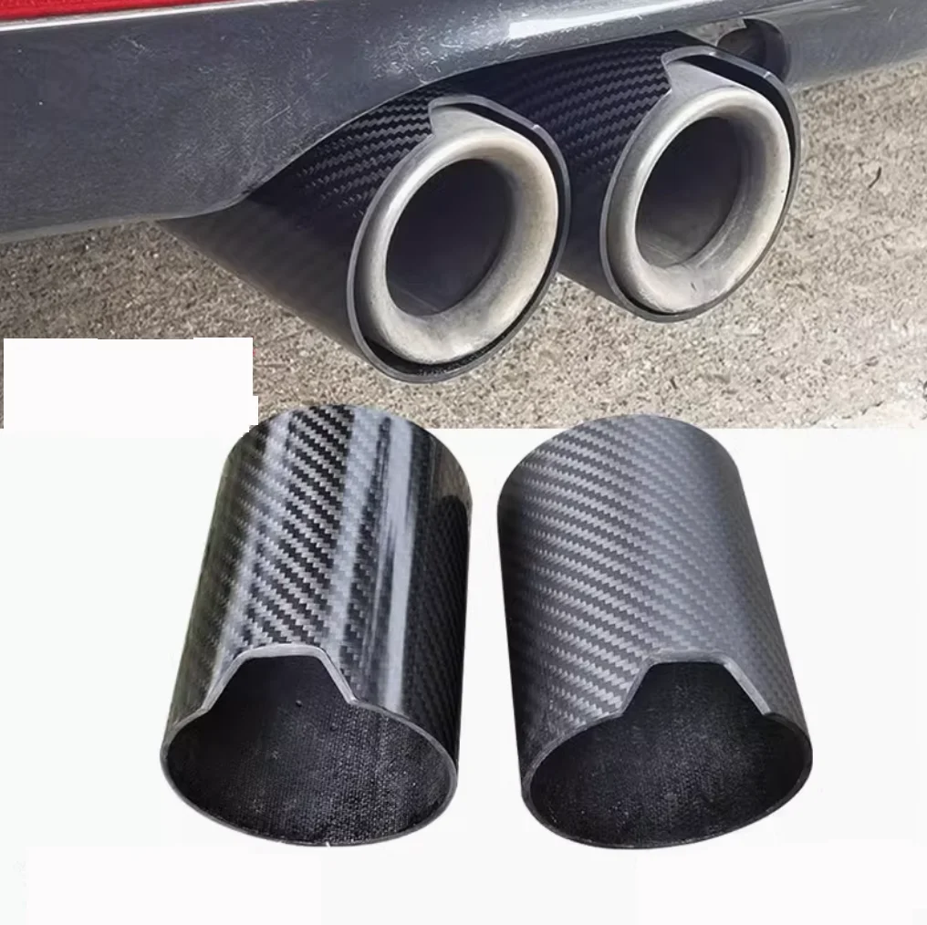 Car accessories 100% real carbon fiber exhaust pipe cover shell fit for universal car Honda Toyota BMW etc nozzle cover
Car accessories 100% real carbon fiber exhaust pipe cover shell fit for universal car Honda Toyota BMW etc nozzle cover