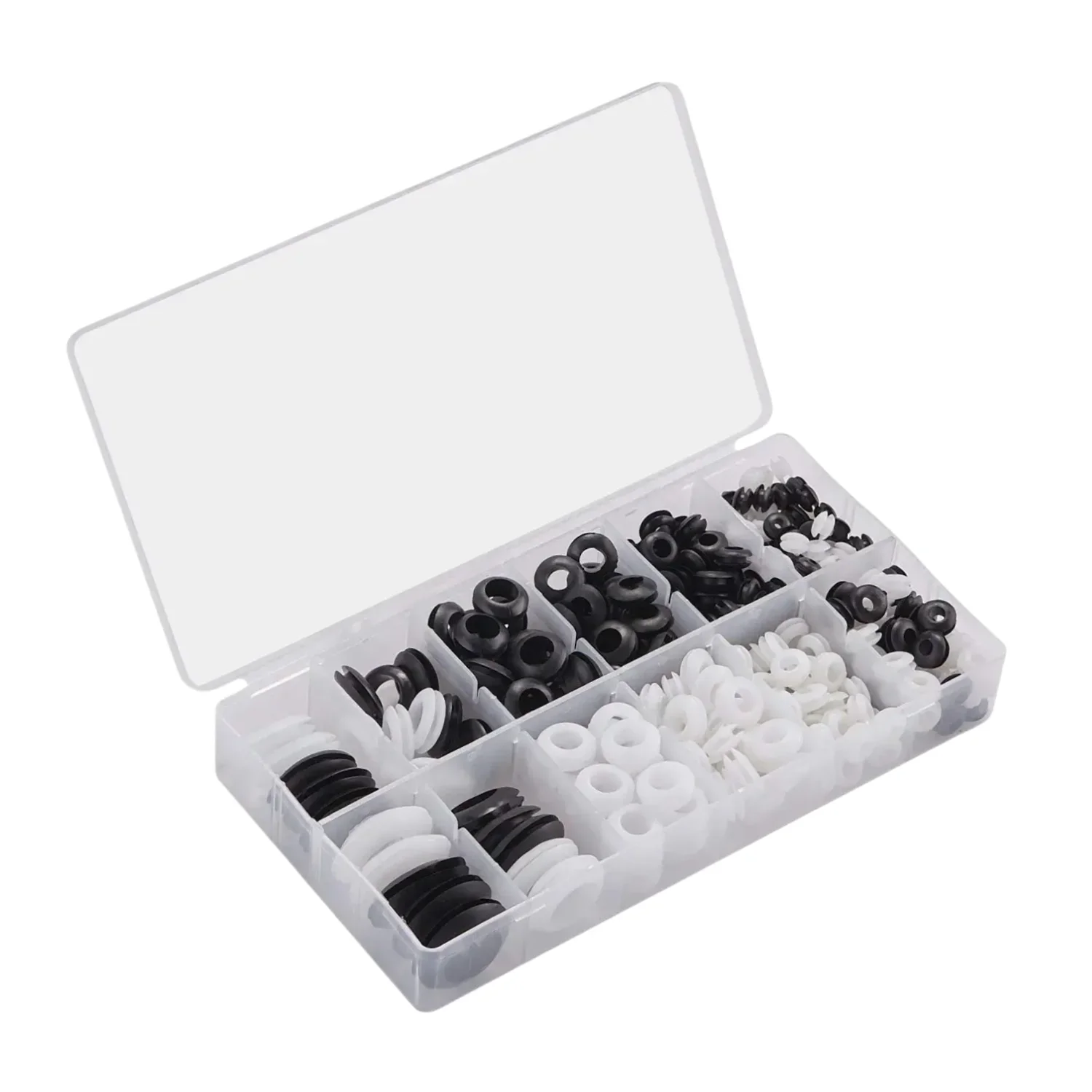 325Pcs Rubber Ring Gasket Assortment - 1/4" to 1" Grommet Eyelet for Automotive Wire Plug and Cable Repairs
325Pcs Rubber Ring Gasket Assortment - 1/4" to 1" Grommet Eyelet for Automotive Wire Plug and Cable Repairs