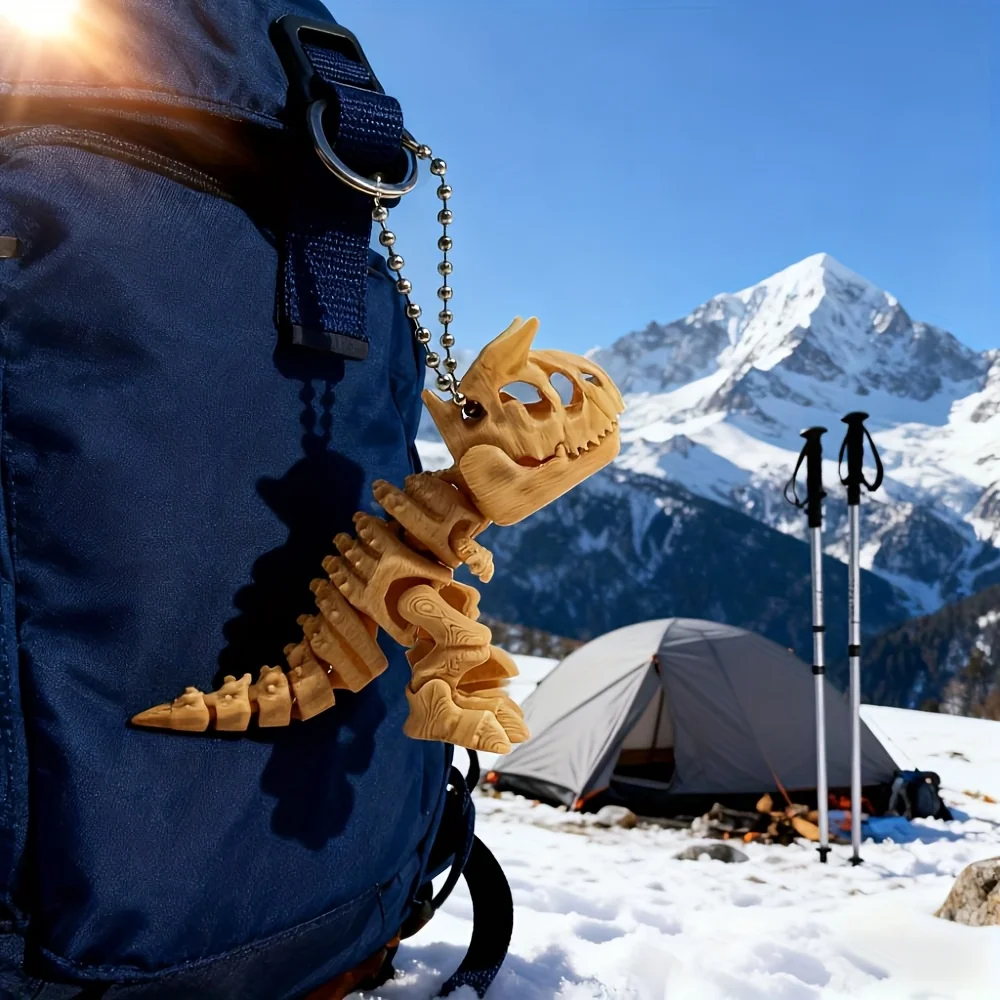 3D printed skeleton cow dragon keychain skeleton pattern+horn sharpness, hardcore personality, full of collection sense
3D printed skeleton cow dragon keychain skeleton pattern+horn sharpness, hardcore personality, full of collection sense