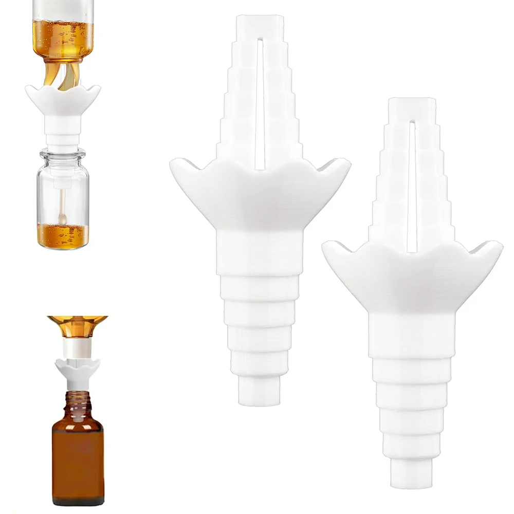 Liquid Transfer Connector Universal Bottle Emptying Kit Reusable Bottle Funnel Mess Free Leak Proof for Shampoo Lotion Soap
Liquid Transfer Connector Universal Bottle Emptying Kit Reusable Bottle Funnel Mess Free Leak Proof for Shampoo Lotion Soap