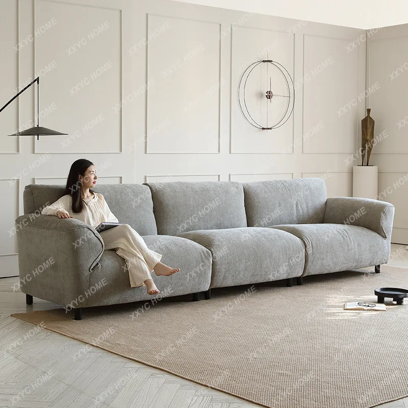 M minimalist fabric sofa down filled head adjustable and reliable head straight row chenille sofa
M minimalist fabric sofa down filled head adjustable and reliable head straight row chenille sofa