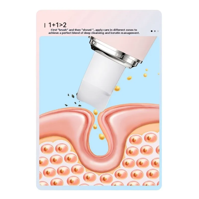 【LAST CHANCE】Blackhead Removal And Deep Pore Cleaning 2-In-1 Ultrasonic Skin Scrubber& Silicone Facial Cleanser Cleansing Device
【LAST CHANCE】Blackhead Removal And Deep Pore Cleaning 2-In-1 Ultrasonic Skin Scrubber& Silicone Facial Cleanser Cleansing Device