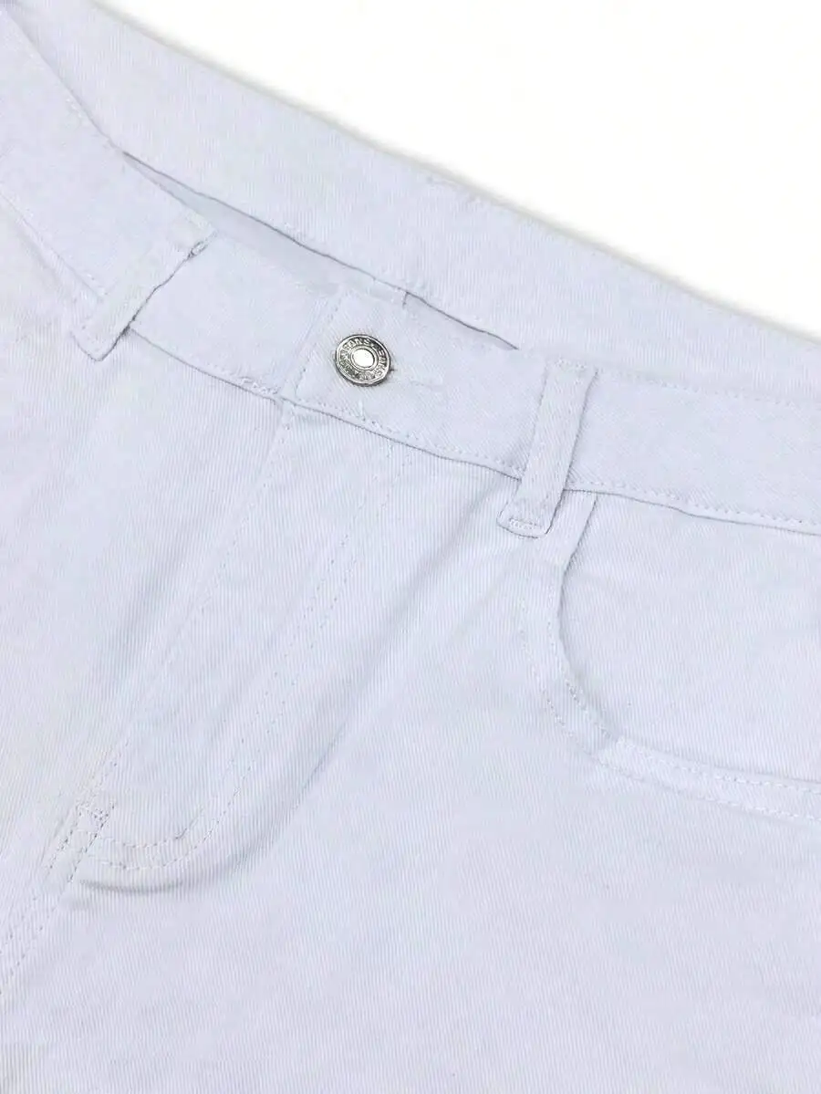 White High-Waisted Elastic Straight Loose Jeans Women Casual Wide Leg Denim Pants
White High-Waisted Elastic Straight Loose Jeans Women Casual Wide Leg Denim Pants