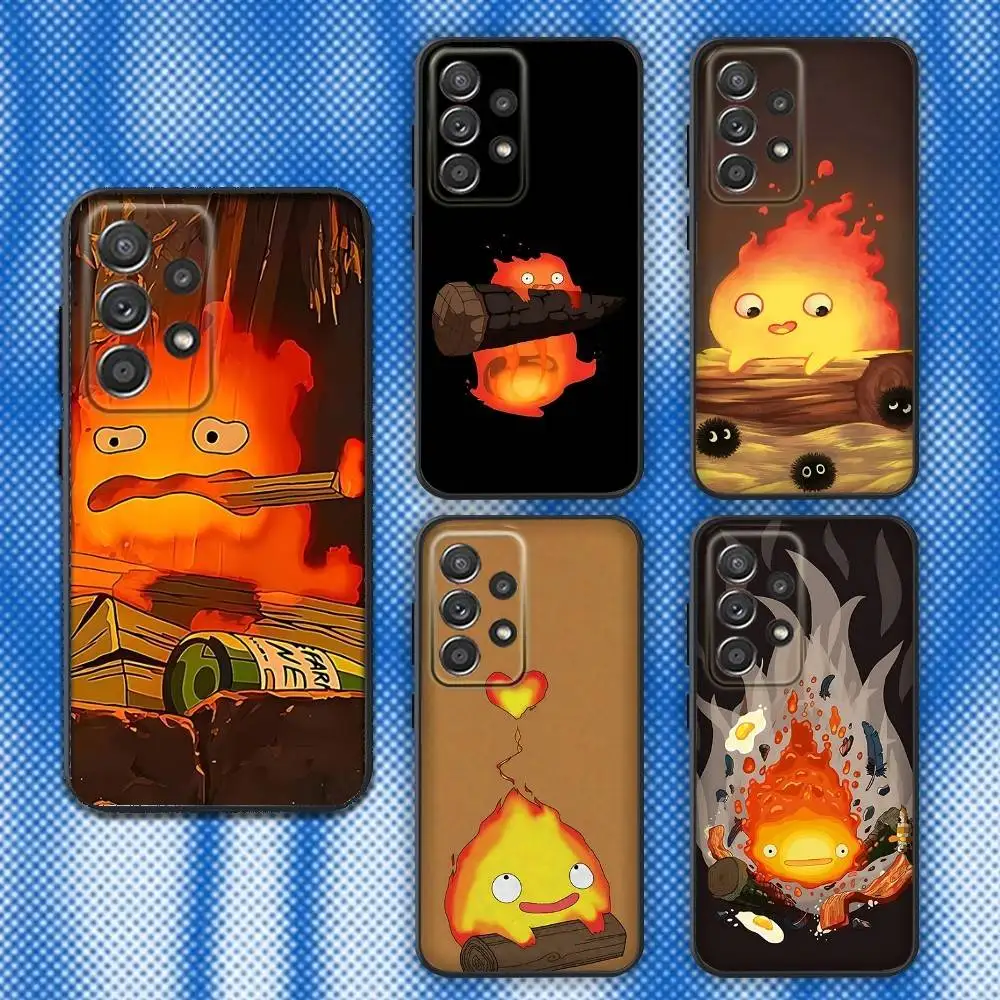 Cute Fire C- Calcifer Phone Case For Samsung S25,S24,S21,S22,S23,S30,Ultra,S20,Plus,Fe,Lite,Note,10,9,5G Black Cover
Cute Fire C- Calcifer Phone Case For Samsung S25,S24,S21,S22,S23,S30,Ultra,S20,Plus,Fe,Lite,Note,10,9,5G Black Cover
