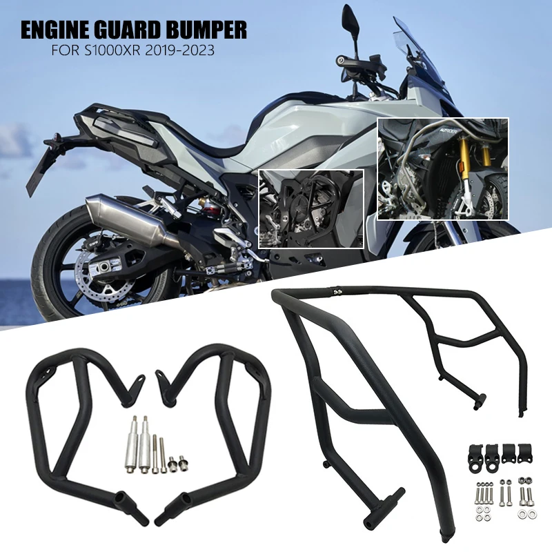 Fit For BMW S1000XR Crash Bars Bumper Engine Guard Stunt Cage Frame Protection S 1000 XR S1000 XR 2019 2020 2021 2022 2023
Fit For BMW S1000XR Crash Bars Bumper Engine Guard Stunt Cage Frame Protection S 1000 XR S1000 XR 2019 2020 2021 2022 2023