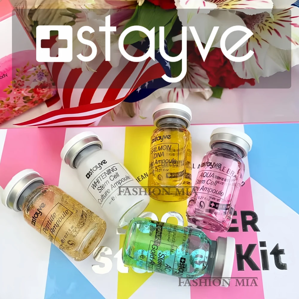 Stayve 8ml BB Cream Glow Skin Booster Kit Salmon DNA /Peptide Whitening Moisturize Rejuvenation Essence Facial Skin Care Beauty
Stayve 8ml BB Cream Glow Skin Booster Kit Salmon DNA /Peptide Whitening Moisturize Rejuvenation Essence Facial Skin Care Beauty