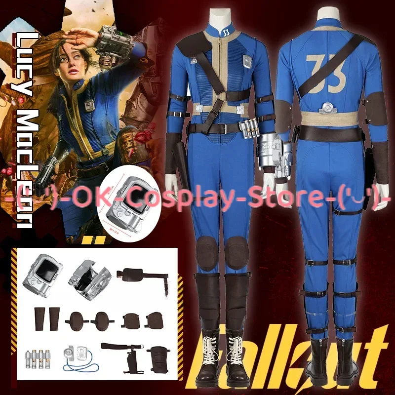 Lucy Cosplay Jumpsuit Game Fall Cos Out Vault 33 Cosplay Costume Lucy MacLean Belt Armor Uniform Arm Props Accessories Halloween
Lucy Cosplay Jumpsuit Game Fall Cos Out Vault 33 Cosplay Costume Lucy MacLean Belt Armor Uniform Arm Props Accessories Halloween