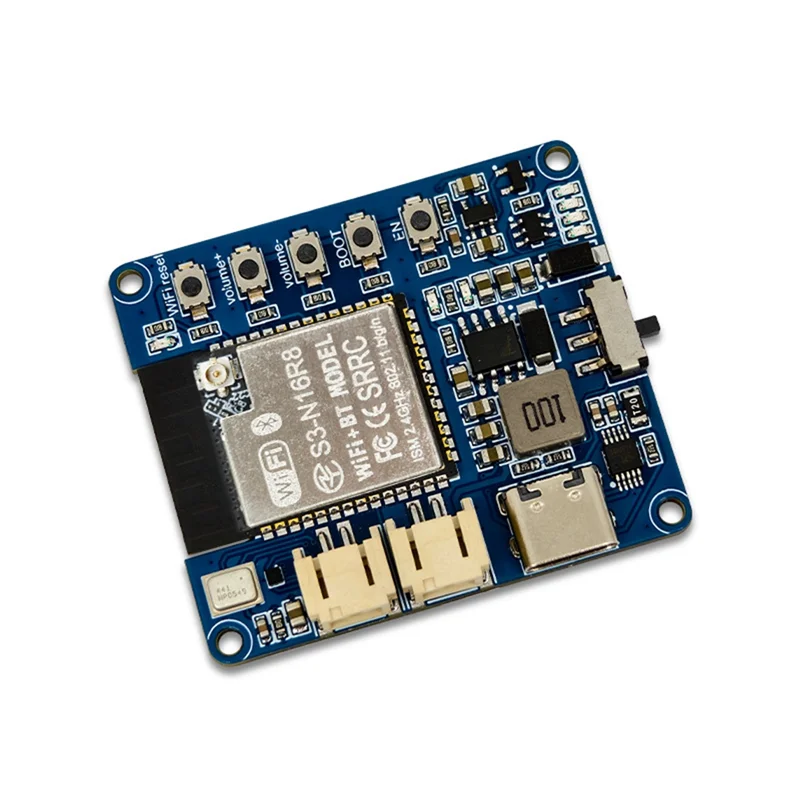 Твердый модуль голосового чата Xiaozhi AI ESP32-S3 Встроенная плата CH340X INMP441 MAX9835 ESP32-S3
Твердый модуль голосового чата Xiaozhi AI ESP32-S3 Встроенная плата CH340X INMP441 MAX9835 ESP32-S3