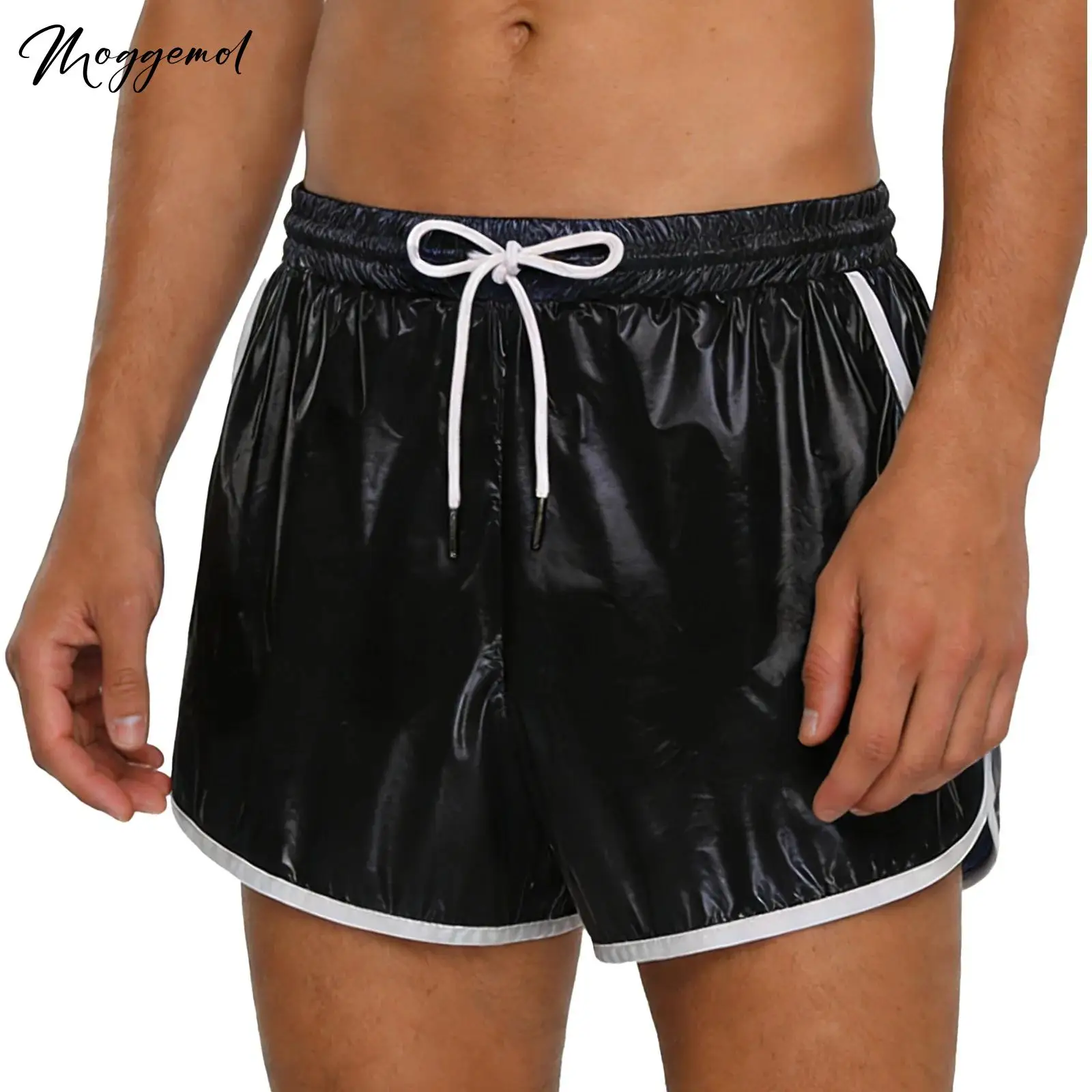 Мужские водонепроницаемые плавки-шорты с эластичным поясом, карманами и завязками, пляжные шорты, купальный костюм, одежда для тренировок
Мужские водонепроницаемые плавки-шорты с эластичным поясом, карманами и завязками, пляжные шорты, купальный костюм, одежда для тренировок