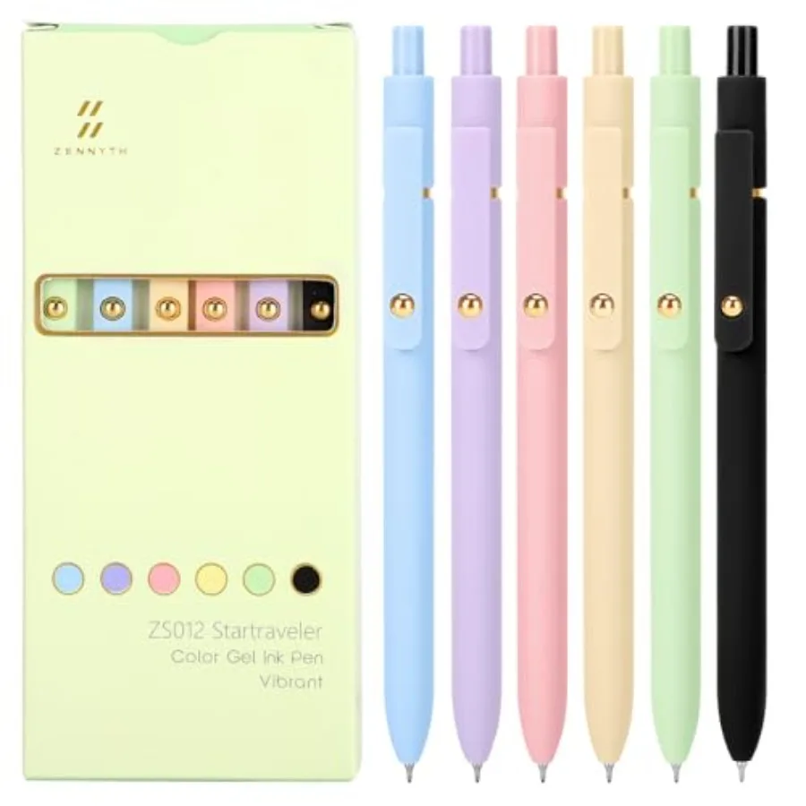 Colorful Gel Pens, 0.5mm Fine Point Retractable, Cute Pens with Colored Writing and Sketching, Nursing School Essentials, Schoo
Colorful Gel Pens, 0.5mm Fine Point Retractable, Cute Pens with Colored Writing and Sketching, Nursing School Essentials, Schoo