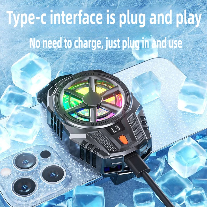 X116 Semiconductor Phone Cooler Ice Ceramic Cooling Adjustable Digital Display Gaming Live Streaming Clip-on
X116 Semiconductor Phone Cooler Ice Ceramic Cooling Adjustable Digital Display Gaming Live Streaming Clip-on