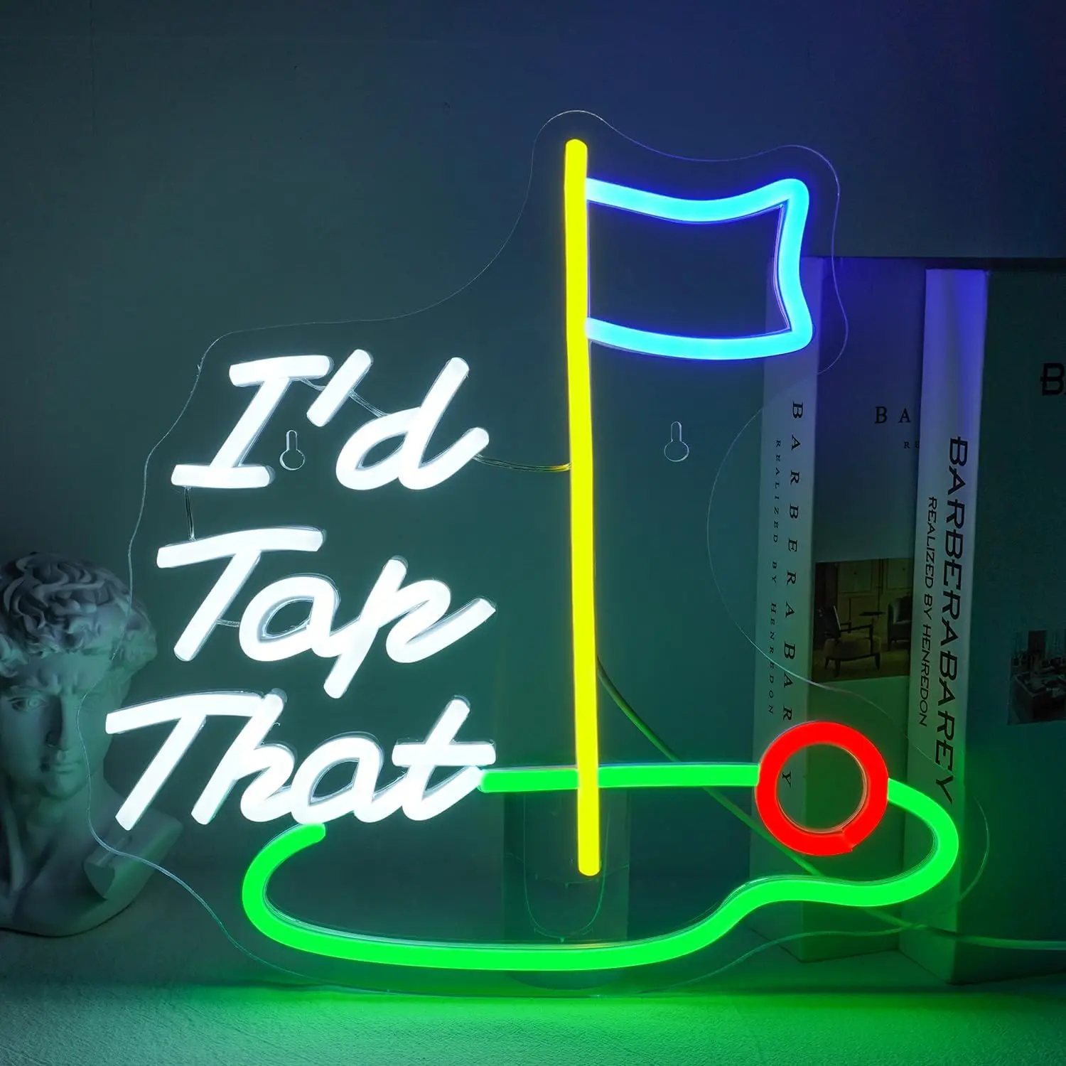 Party Neon Sign I'd Tap That Golf Bright playful neon, warm-toned cute, full of sweetness
Party Neon Sign I'd Tap That Golf Bright playful neon, warm-toned cute, full of sweetness