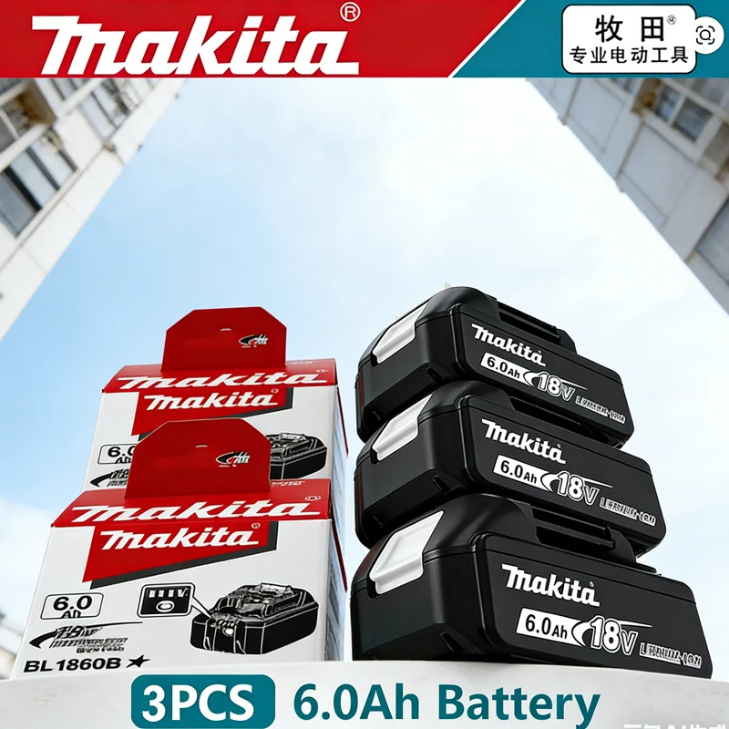 100% оригинальный аккумулятор Makita 18V 6.0Ah, подходит для инструментов Makita DTW700, DHW180, DGH181, DTD173, DAS180, DDF487, DTW285, TW004G.
100% оригинальный аккумулятор Makita 18V 6.0Ah, подходит для инструментов Makita DTW700, DHW180, DGH181, DTD173, DAS180, DDF487, DTW285, TW004G.