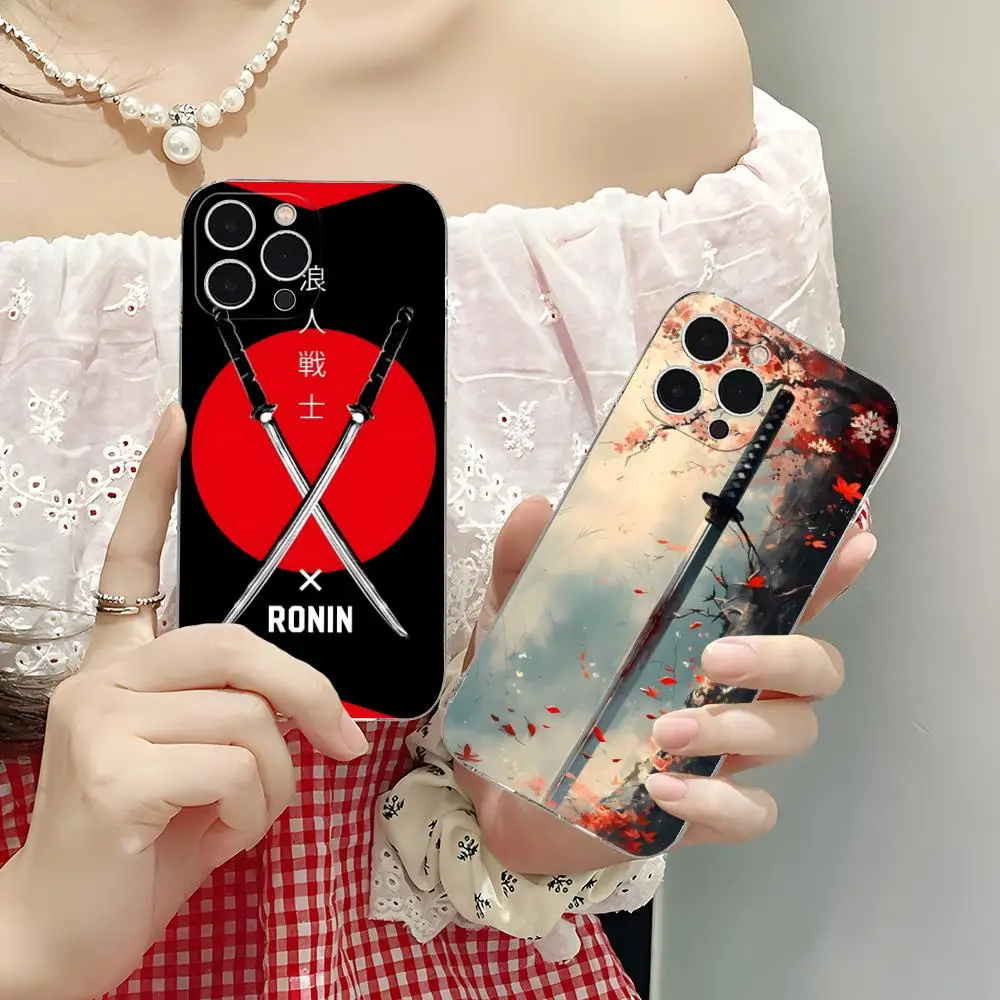 Katana Samurai Ronin Sakura Phone Case for iPhone 17 16 15 14 13 12 11 X XR XS Air Pro Max Plus Mini Clear Colorful Cover Luxury
Katana Samurai Ronin Sakura Phone Case for iPhone 17 16 15 14 13 12 11 X XR XS Air Pro Max Plus Mini Clear Colorful Cover Luxury