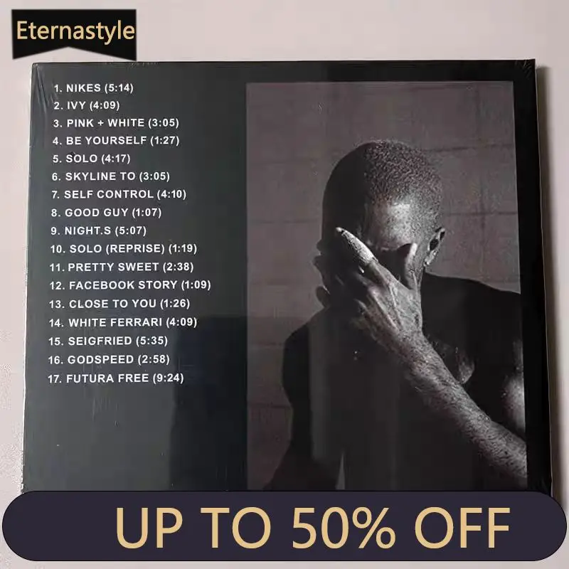 Frank Ocean Music CD Blonde Album Close To You Compact Disc Walkman Car CD Play Songs Soundtracks Box Party Music Gifts
Frank Ocean Music CD Blonde Album Close To You Compact Disc Walkman Car CD Play Songs Soundtracks Box Party Music Gifts