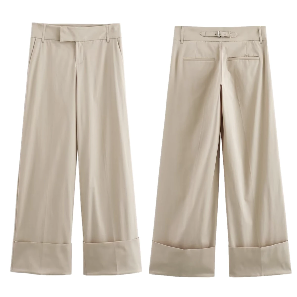 Dave&Di Nordic Minimalist Fashion Khaki Casual Pants Leisure Commuter High Waisted Straight Leg Loose Pants Women Trousers
Dave&Di Nordic Minimalist Fashion Khaki Casual Pants Leisure Commuter High Waisted Straight Leg Loose Pants Women Trousers