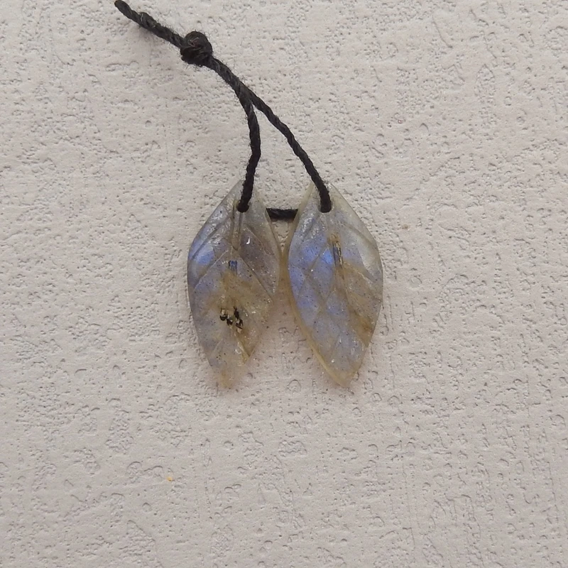 Natural Stone Labradorite Leaf Shape Earring Beads 20x10x4mm 2g Shiny DIY Crafts Jewelry Accessories
Natural Stone Labradorite Leaf Shape Earring Beads 20x10x4mm 2g Shiny DIY Crafts Jewelry Accessories
