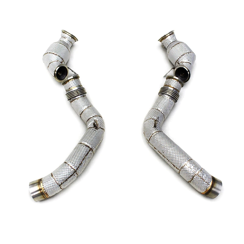 Высокопроизводительная выхлопная система Race Catalyst Downpipe для BMW M5 F90 4.4T 2018-2023, 100/200/300-ячеистый даунпайп
Высокопроизводительная выхлопная система Race Catalyst Downpipe для BMW M5 F90 4.4T 2018-2023, 100/200/300-ячеистый даунпайп