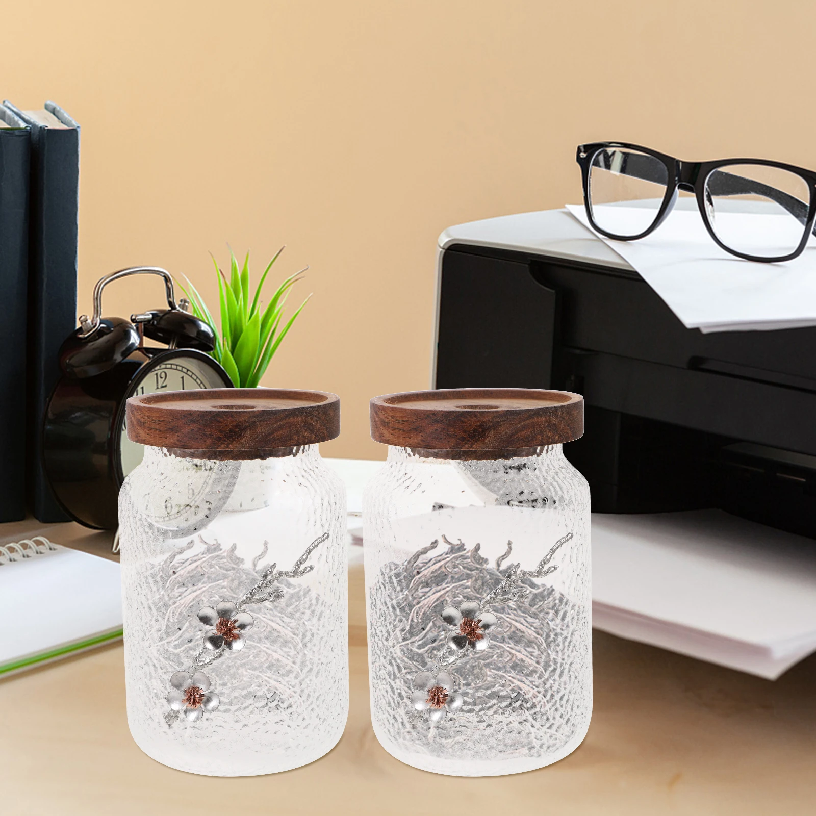 2Pcs Sealed Jar Containers Food Kitchen Grain Tank Glass Sealed Jar Can Home Grain Storage Tank Storage Solutions
2Pcs Sealed Jar Containers Food Kitchen Grain Tank Glass Sealed Jar Can Home Grain Storage Tank Storage Solutions