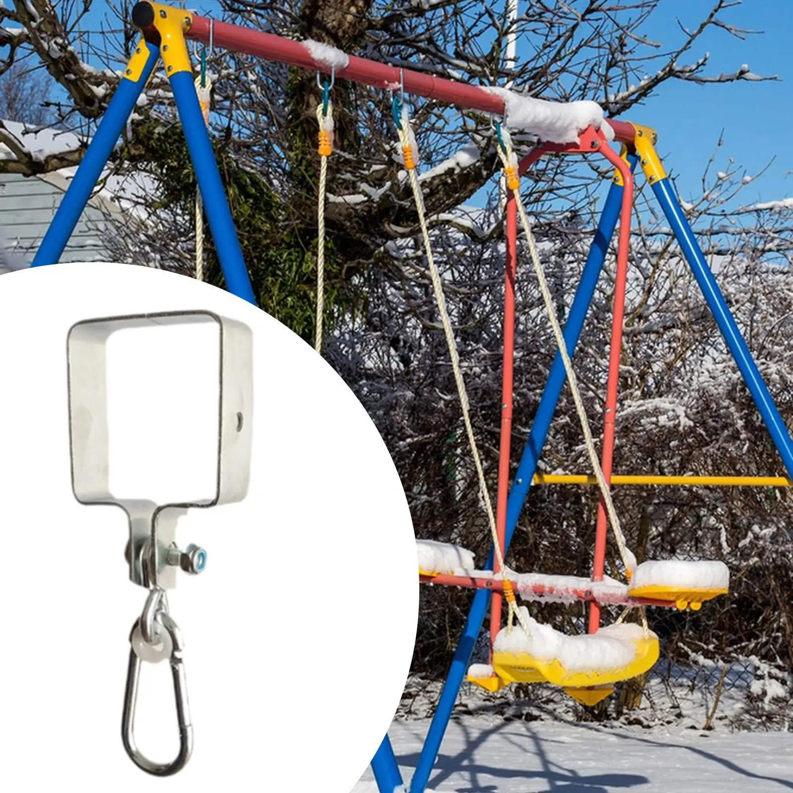 Hanging Chair Hangers Attachments for Yoga Hammock Playground Connecting
Hanging Chair Hangers Attachments for Yoga Hammock Playground Connecting