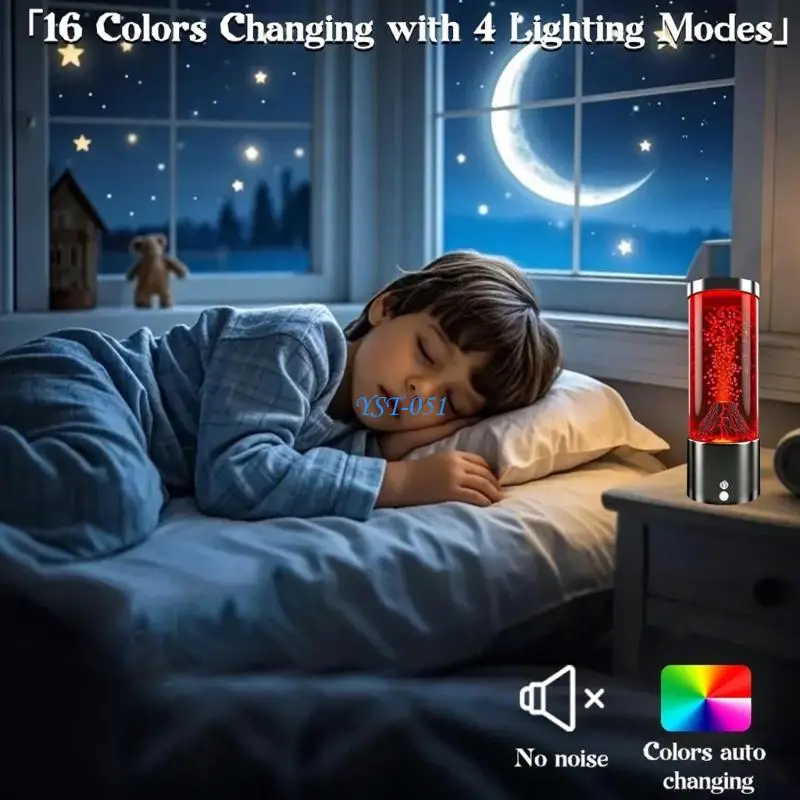 E15A Transitional Volcano Night Light Unique USB Charging Child Friendly Acrylic Bedside Lamp for Living Room
E15A Transitional Volcano Night Light Unique USB Charging Child Friendly Acrylic Bedside Lamp for Living Room