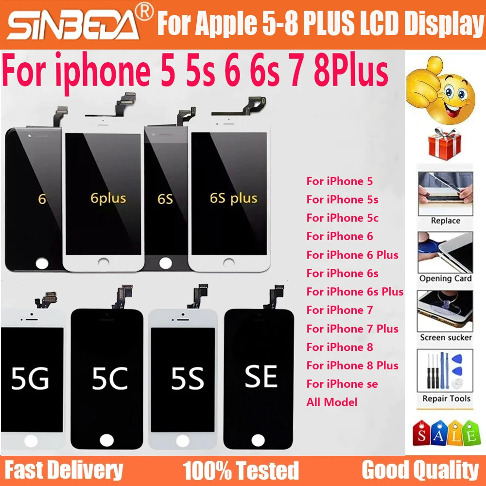 10 шт. AAA ++ ЖК-дисплей для iPhone 6 7 8 6S Plus ЖК-дисплей сенсорный экран Замена для iPhone 11 12 13 14 15 Pro Max ЖК-дисплей без битых пикселей
10 шт. AAA ++ ЖК-дисплей для iPhone 6 7 8 6S Plus ЖК-дисплей сенсорный экран Замена для iPhone 11 12 13 14 15 Pro Max ЖК-дисплей без битых пикселей