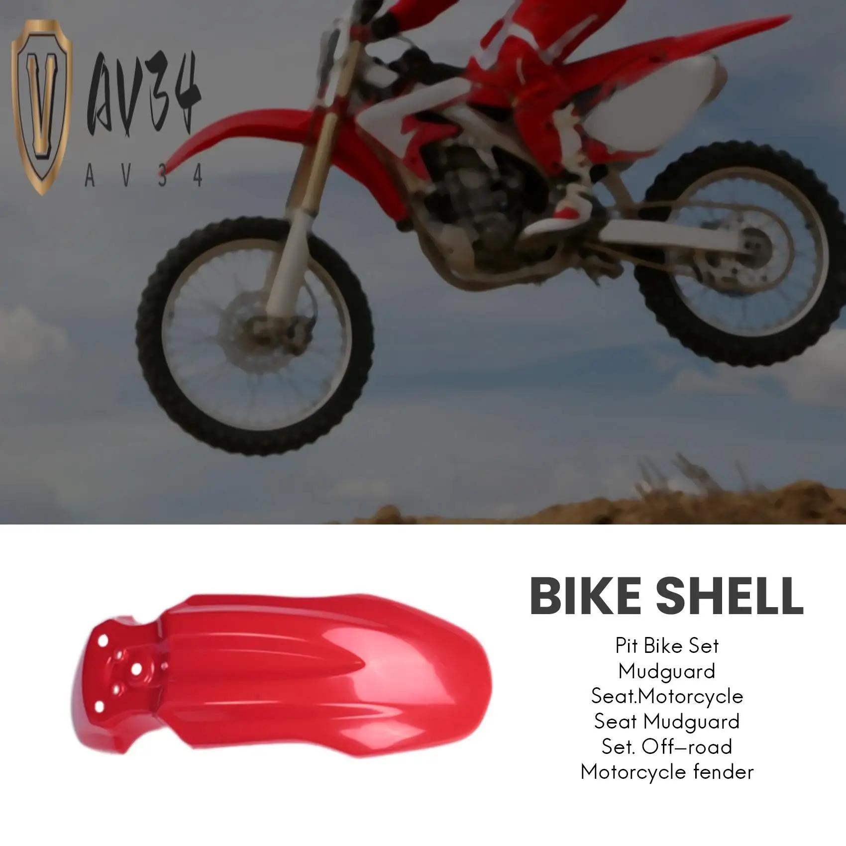 AV34-8Pcs 50Cc 110Cc 125Cc 140Cc Plastic 4-Stroke Crf50 Pit Off-Road Bike Set Mudguard Seat - Motorcycle Motorcycle Diy Kits
AV34-8Pcs 50Cc 110Cc 125Cc 140Cc Plastic 4-Stroke Crf50 Pit Off-Road Bike Set Mudguard Seat - Motorcycle Motorcycle Diy Kits