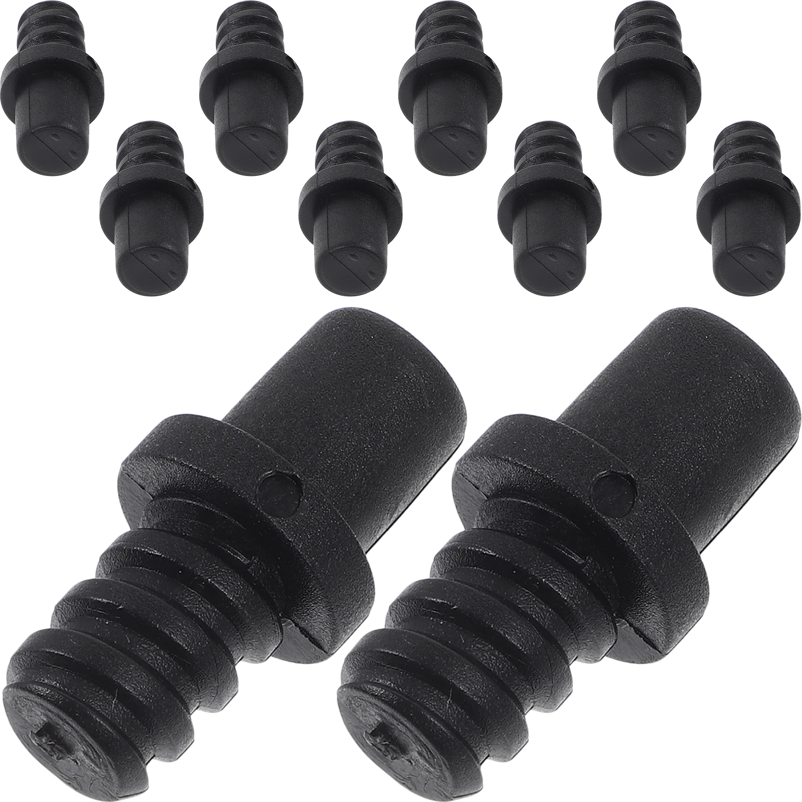 10pcs Toilet Brush Connector Handle Adapter Thick Tube 16mm Spiral Lock Head Interface For Cleaning Brushes Black PP Durable
10pcs Toilet Brush Connector Handle Adapter Thick Tube 16mm Spiral Lock Head Interface For Cleaning Brushes Black PP Durable