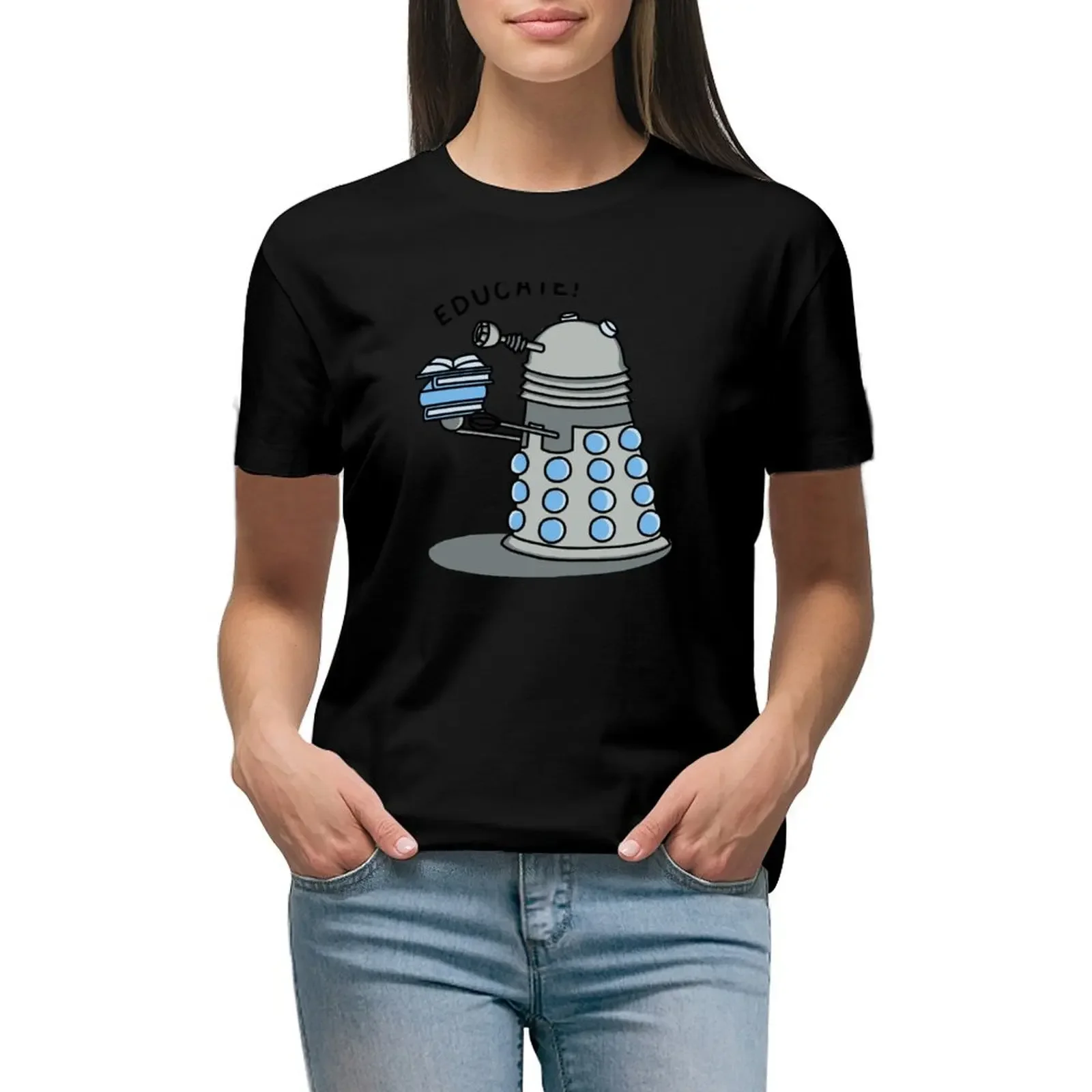 EDUCATE! T-Shirt customs design your own plus size tops Aesthetic clothing spring clothes Women 2024 
EDUCATE! T-Shirt customs design your own plus size tops Aesthetic clothing spring clothes Women 2024