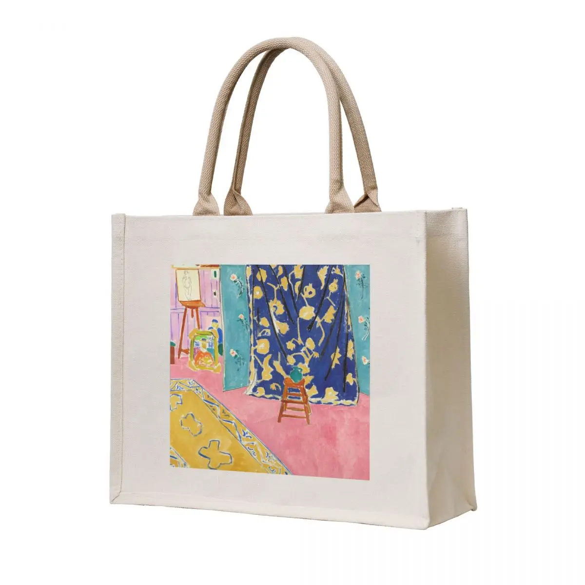 Henri Matisse - The Pink Studio - Exhibition art Tote Bag shopper bags reusable shopping bags tote bags men
Henri Matisse - The Pink Studio - Exhibition art Tote Bag shopper bags reusable shopping bags tote bags men