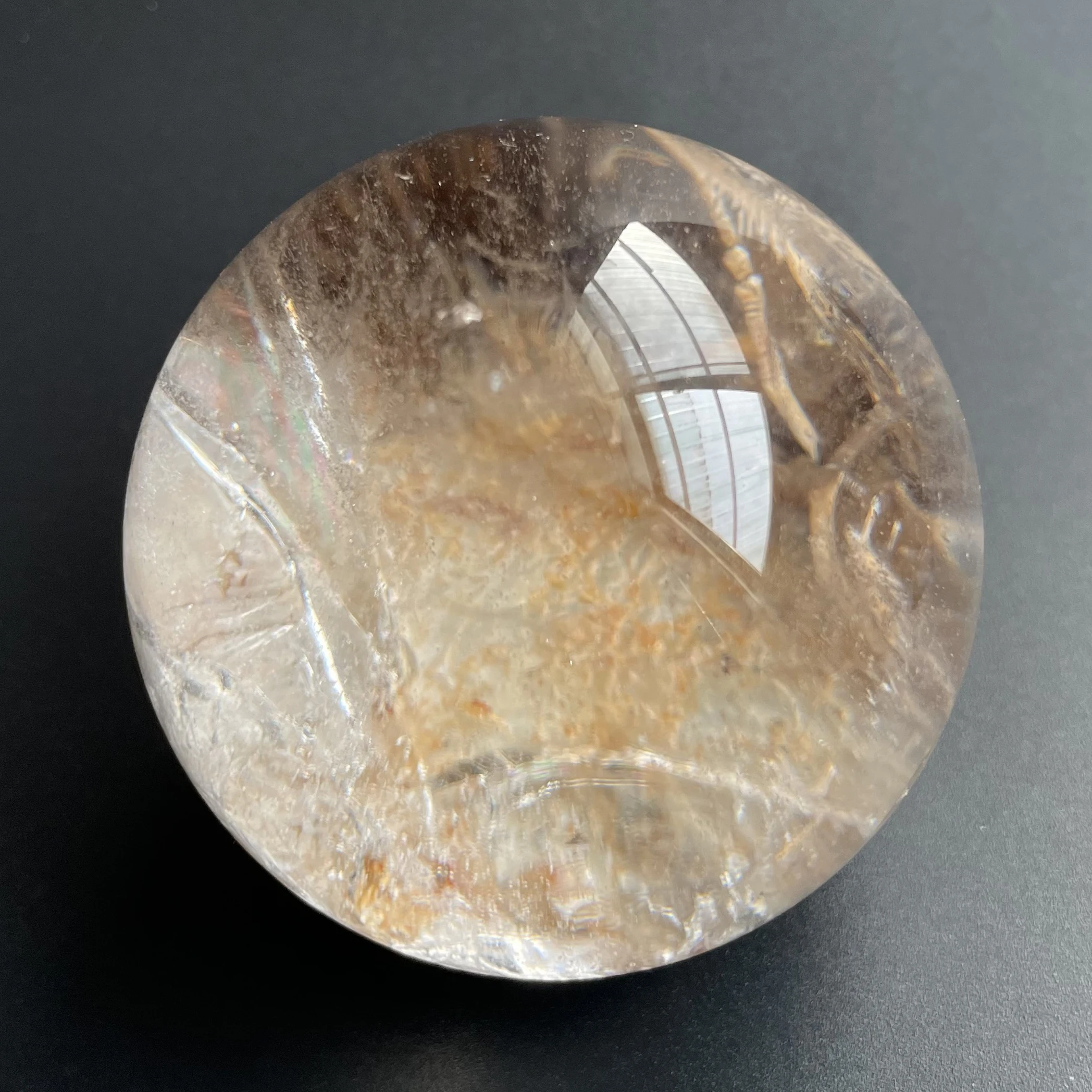 246g Natural Crystal Ball Green Phantom Sphere Rock Decoration Rough Polished Quartz Stone Healing D471
246g Natural Crystal Ball Green Phantom Sphere Rock Decoration Rough Polished Quartz Stone Healing D471