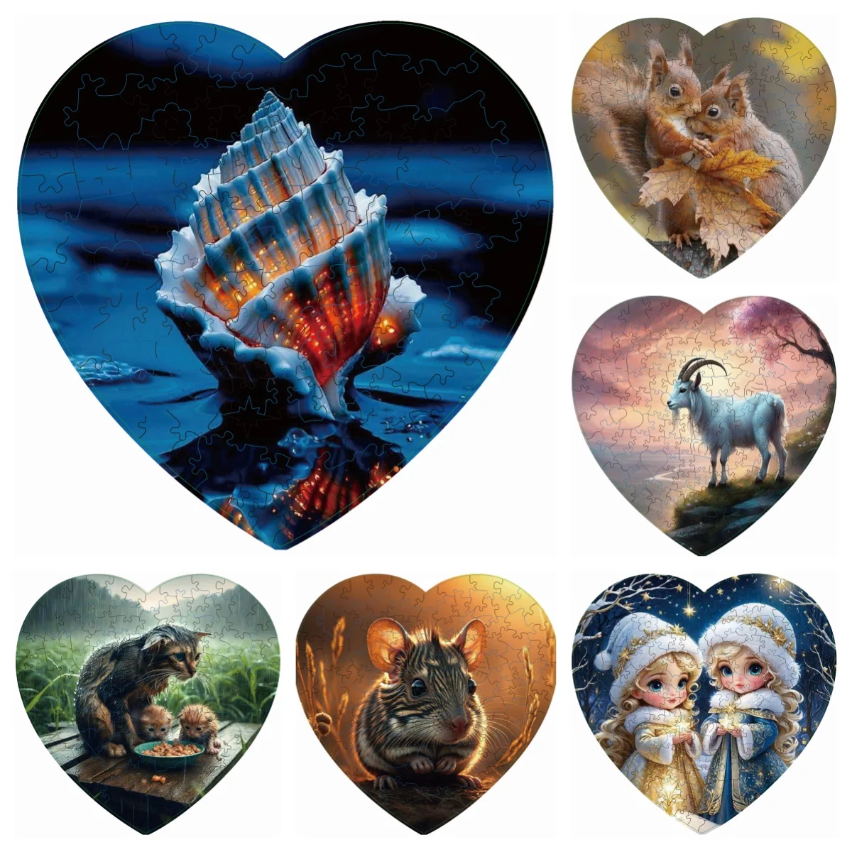 Conch Squirrel Doll Puzzle High Difficulty Toy Puzzle Concentration Training Christma Birthday Holiday Gifts Home Decor
Conch Squirrel Doll Puzzle High Difficulty Toy Puzzle Concentration Training Christma Birthday Holiday Gifts Home Decor