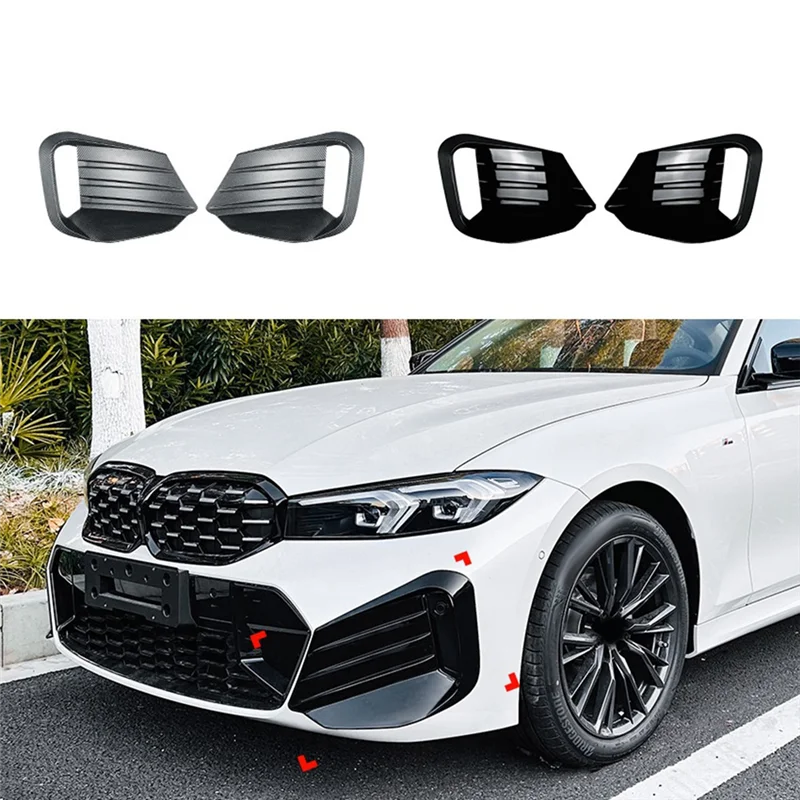 Car Front Bumper Light Frames Spoiler Racing Grille Cover For BMW 3 Seres G20 G21 LCI M Sport 2023+ ABS,A Replacement
Car Front Bumper Light Frames Spoiler Racing Grille Cover For BMW 3 Seres G20 G21 LCI M Sport 2023+ ABS,A Replacement