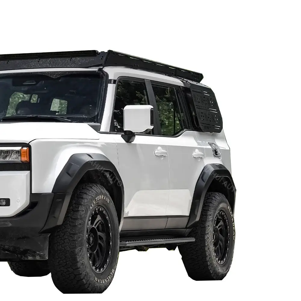 Высококачественные расширители крыльев для Toyota Land Cruiser Prado LC250 2024, чехлы на колесные арки, авто внешние аксессуары
Высококачественные расширители крыльев для Toyota Land Cruiser Prado LC250 2024, чехлы на колесные арки, авто внешние аксессуары