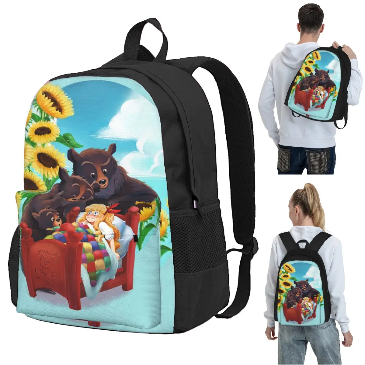 Just Us Bears Backpack Student BookBag Children School Bag Computer Shoulder Bags for Men Women
Just Us Bears Backpack Student BookBag Children School Bag Computer Shoulder Bags for Men Women