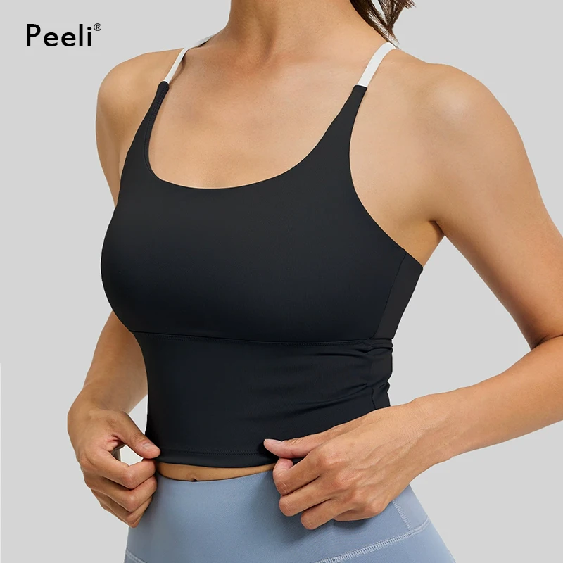Sports Top Women Yoga Vest Padded Sports Bra Underwear Backless Fitness Crop Top Gym Beautiful Back Bra Running Workout Tank Top
Sports Top Women Yoga Vest Padded Sports Bra Underwear Backless Fitness Crop Top Gym Beautiful Back Bra Running Workout Tank Top