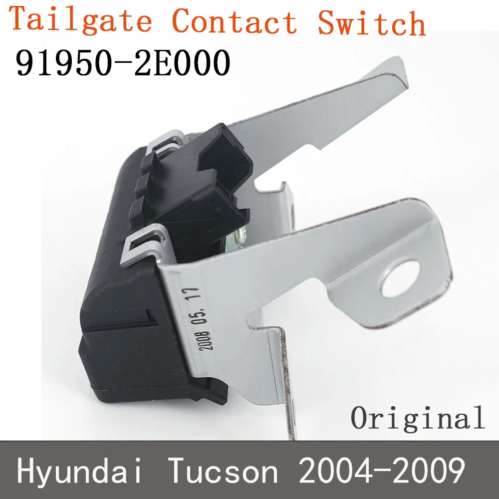 For Hyundai Tucson 2004 2005 2006 2007 2008 2009 Tailgate Contact Switch 91950-2E000 switch Trunk Door Light Sensor Switch
For Hyundai Tucson 2004 2005 2006 2007 2008 2009 Tailgate Contact Switch 91950-2E000 switch Trunk Door Light Sensor Switch
