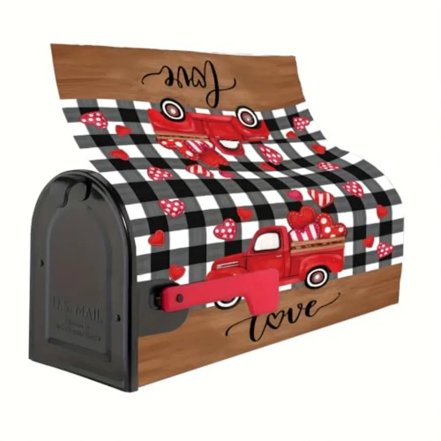 Valentine's Day Magnetic Mailbox Cover, Made of Polyester Oxford Cloth, UV Resistant, Reusable, Size 21 x 18 inches 4, 21 * 18
Valentine's Day Magnetic Mailbox Cover, Made of Polyester Oxford Cloth, UV Resistant, Reusable, Size 21 x 18 inches 4, 21 * 18