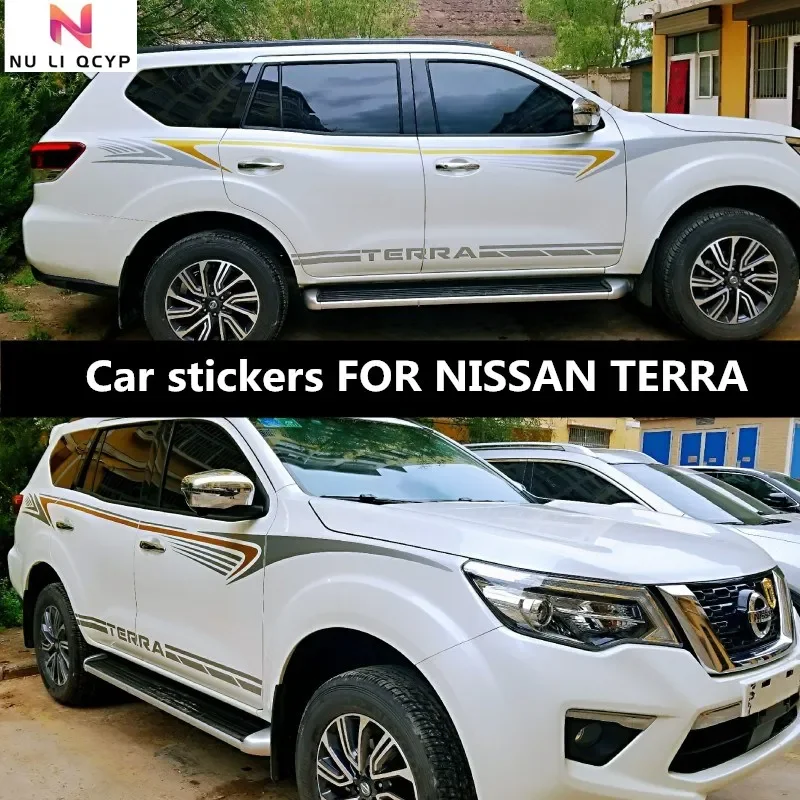 Car Vinyl stickers FOR Nissan TERRA body appearance decoration personalized custom decal accessories
Car Vinyl stickers FOR Nissan TERRA body appearance decoration personalized custom decal accessories