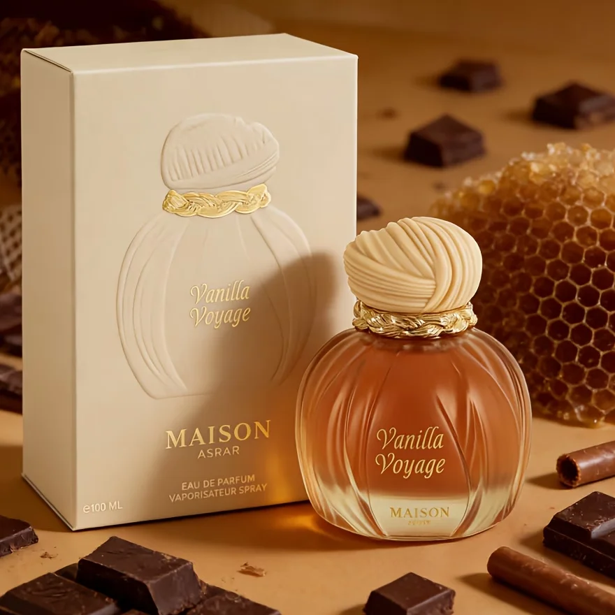 MAISON ASRAR Vanilla Voyage 3.4oz100ml neutral perfume spray exudes its unique charm and confidence
MAISON ASRAR Vanilla Voyage 3.4oz100ml neutral perfume spray exudes its unique charm and confidence