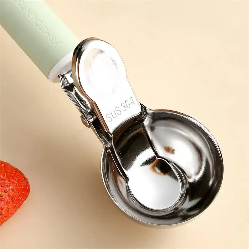 Non-Stick Watermelon Fruit Ball Yogurt Spoon Multifunctional Tool For Kitchen Bar 304 Stainless Steel Ice Cream Scoop Digger
Non-Stick Watermelon Fruit Ball Yogurt Spoon Multifunctional Tool For Kitchen Bar 304 Stainless Steel Ice Cream Scoop Digger