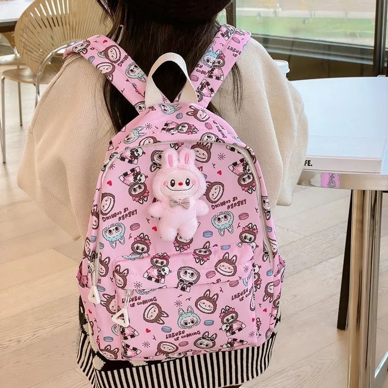 LABUBU Cute Children's Backpack New Fashion Cute Backpack Light Kindergarten Leisure Schoolbag for Boys and Girls shoulder bag 
LABUBU Cute Children's Backpack New Fashion Cute Backpack Light Kindergarten Leisure Schoolbag for Boys and Girls shoulder bag
